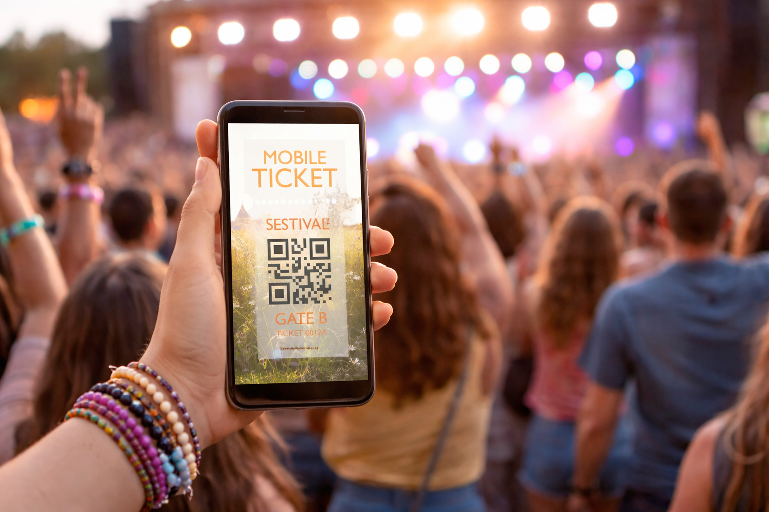 Marketing campaign QR code display